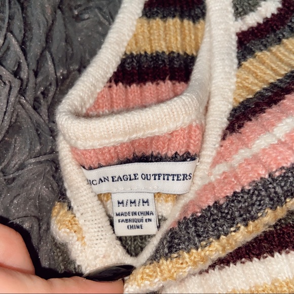 American Eagle Striped Knit tank top - Picture 4 of 4